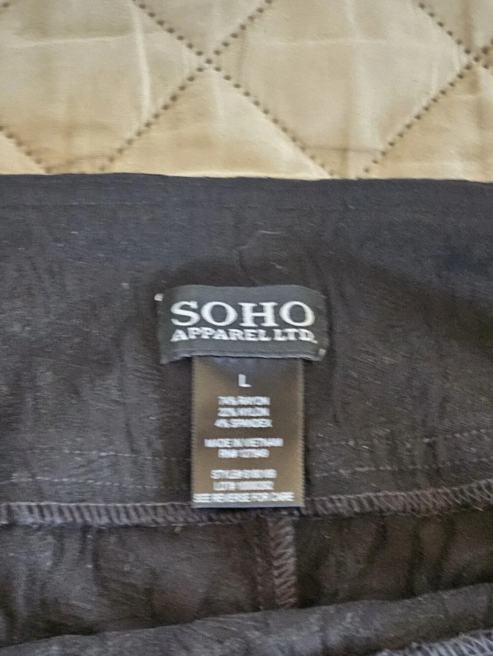 Black skirt, women's size large,  brand is Soho apparel LTD.